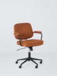 John Lewis Rowley Office Chair, Whisky