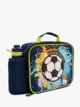 Polar Gear Football Insulated Lunch Bag with 400ml Drinks Bottle, Multi