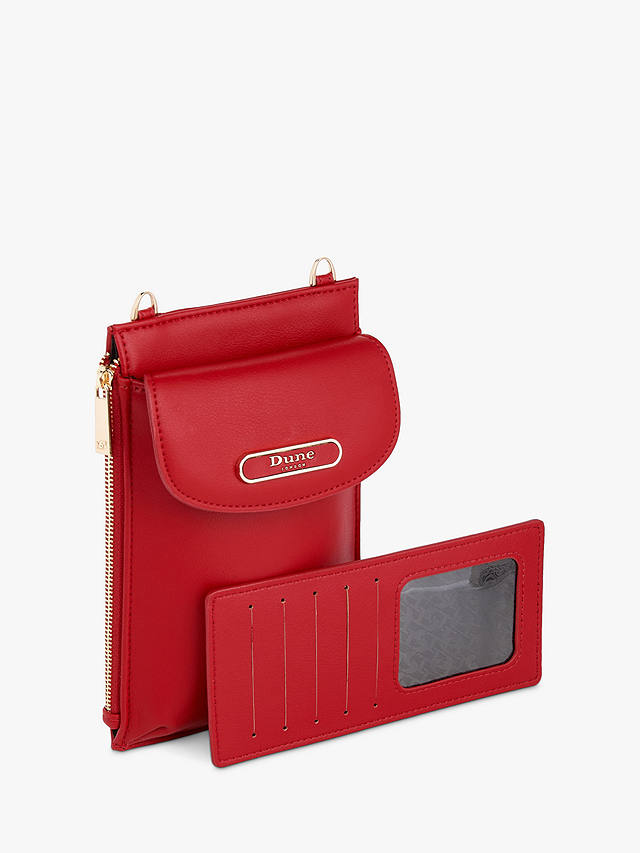 Dune Shellies Multifunctional Phone Pouch, Red