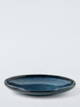 John Lewis Iver Reactive Glaze Stoneware Side Plate, 21cm, Blue