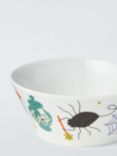 John Lewis Halloween Porcelain Children's Bowl, 12.4cm, Multi