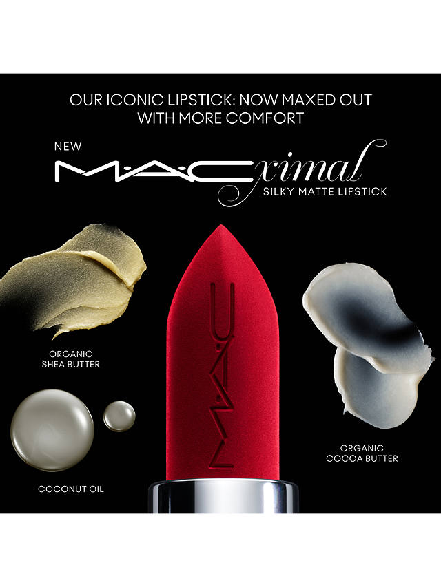 MAC Macximal Silky Matte Lipstick, D For Danger 3