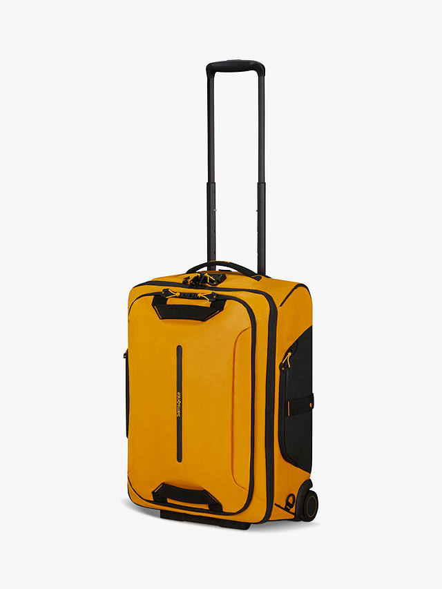 Samsonite Ecodiver 2-Wheel Recycled Duffle Backpack, Yellow