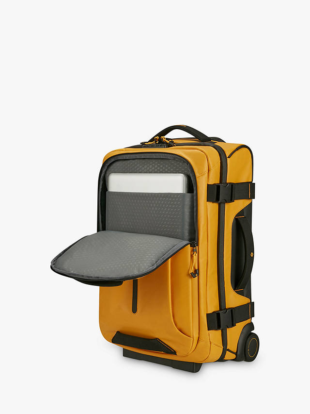 Samsonite Ecodiver 2-Wheel 55cm Duffle Bag, 40L, Yellow