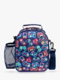 Fringoo Gamer Lunch Bag, 5.1L, Blue/Multi