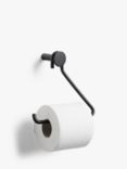 John Lewis Matt Black Toilet Roll Holder