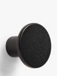 John Lewis Matt Black Robe Hook