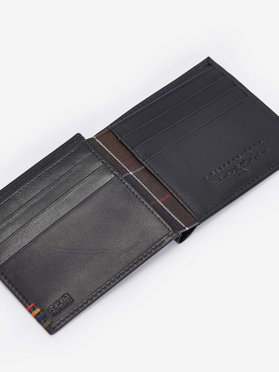 Buy Barbour Cairnell Wallet & Cardholder Gift Set, Black Online at johnlewis.com