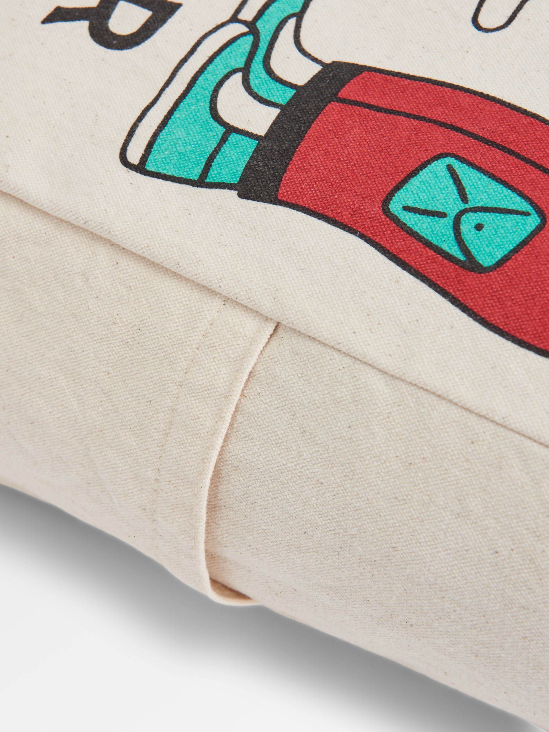 Buy Passenger Sneaky Peak Organic Cotton Tote Bag, Multi Online at johnlewis.com