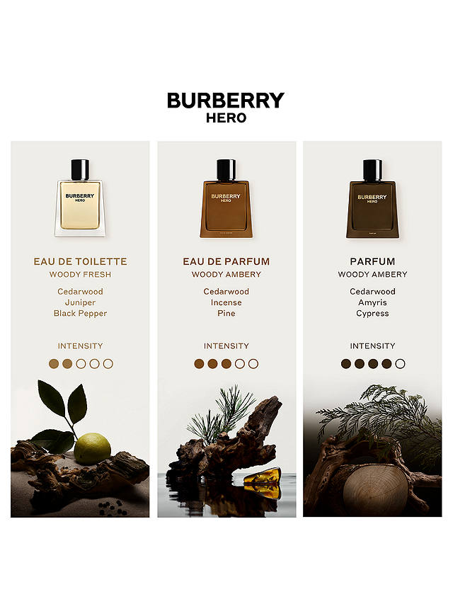 Burberry Hero Parfum for Men Refillable, 100ml 7