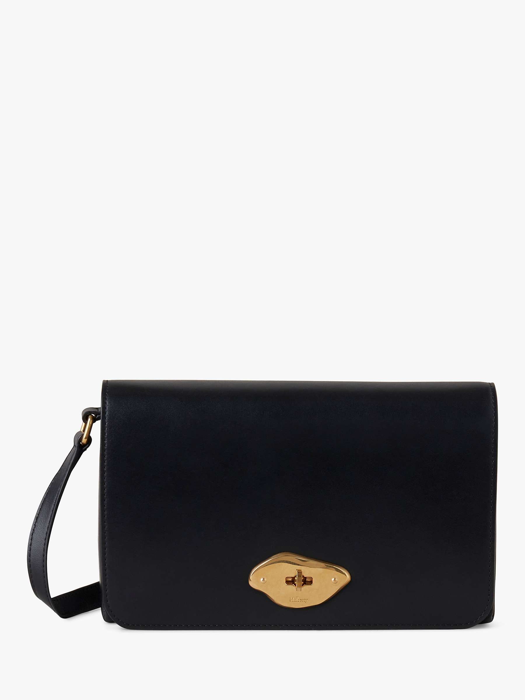 Buy Mulberry Lana Gloss Leather Wallet on a Strap Online at johnlewis.com
