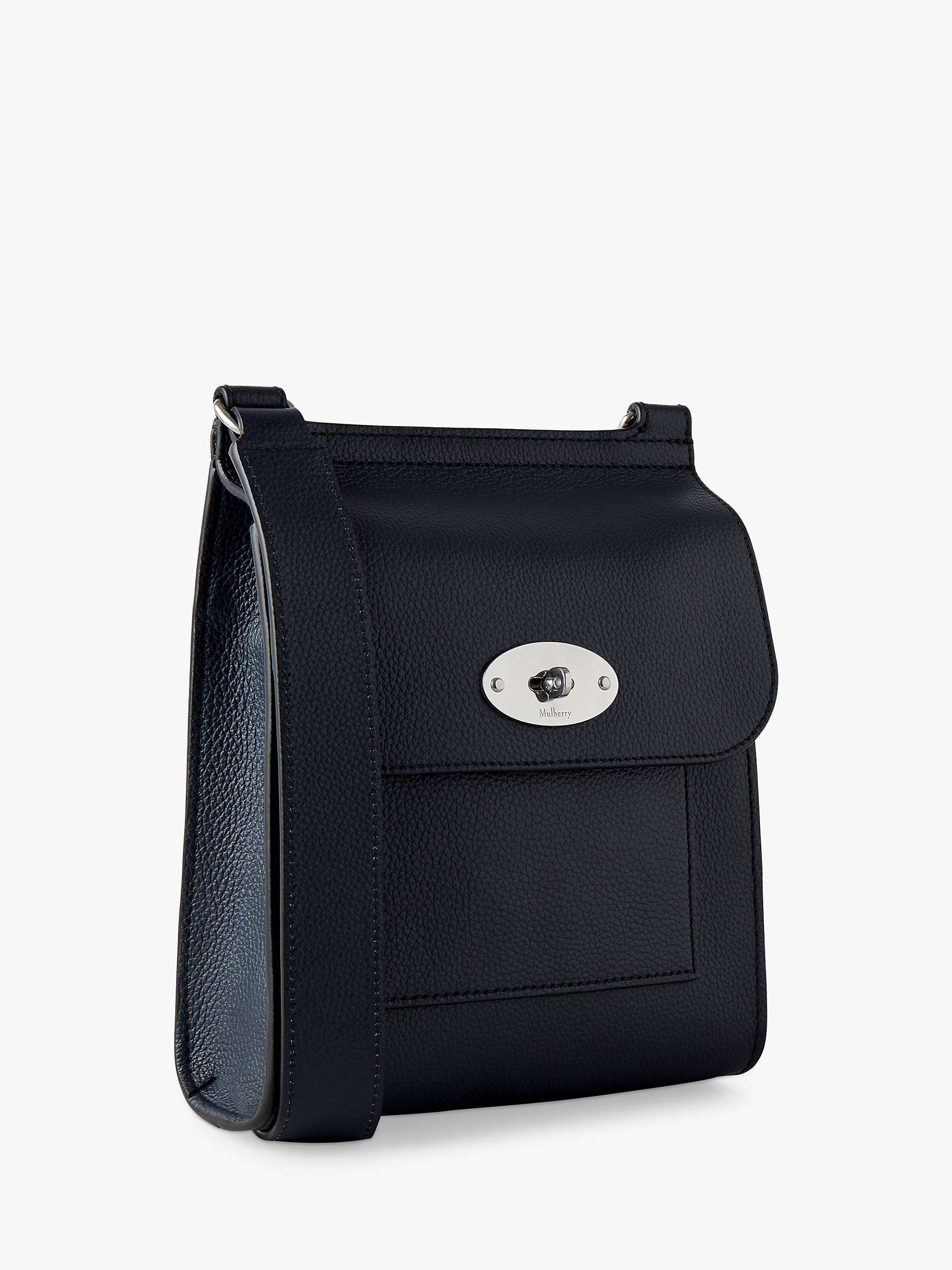 Buy Mulberry Small Antony Small Classic Grain Leather Messenger Bag Online at johnlewis.com