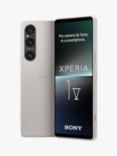 Sony Xperia 1 V Smartphone, Android, 12GB RAM, 6.5", 5G, SIM Free, 256GB, Silver