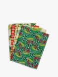 Liberty Fabrics Festive Flora Fat Quarter Fabrics, Pack of 5, Multi