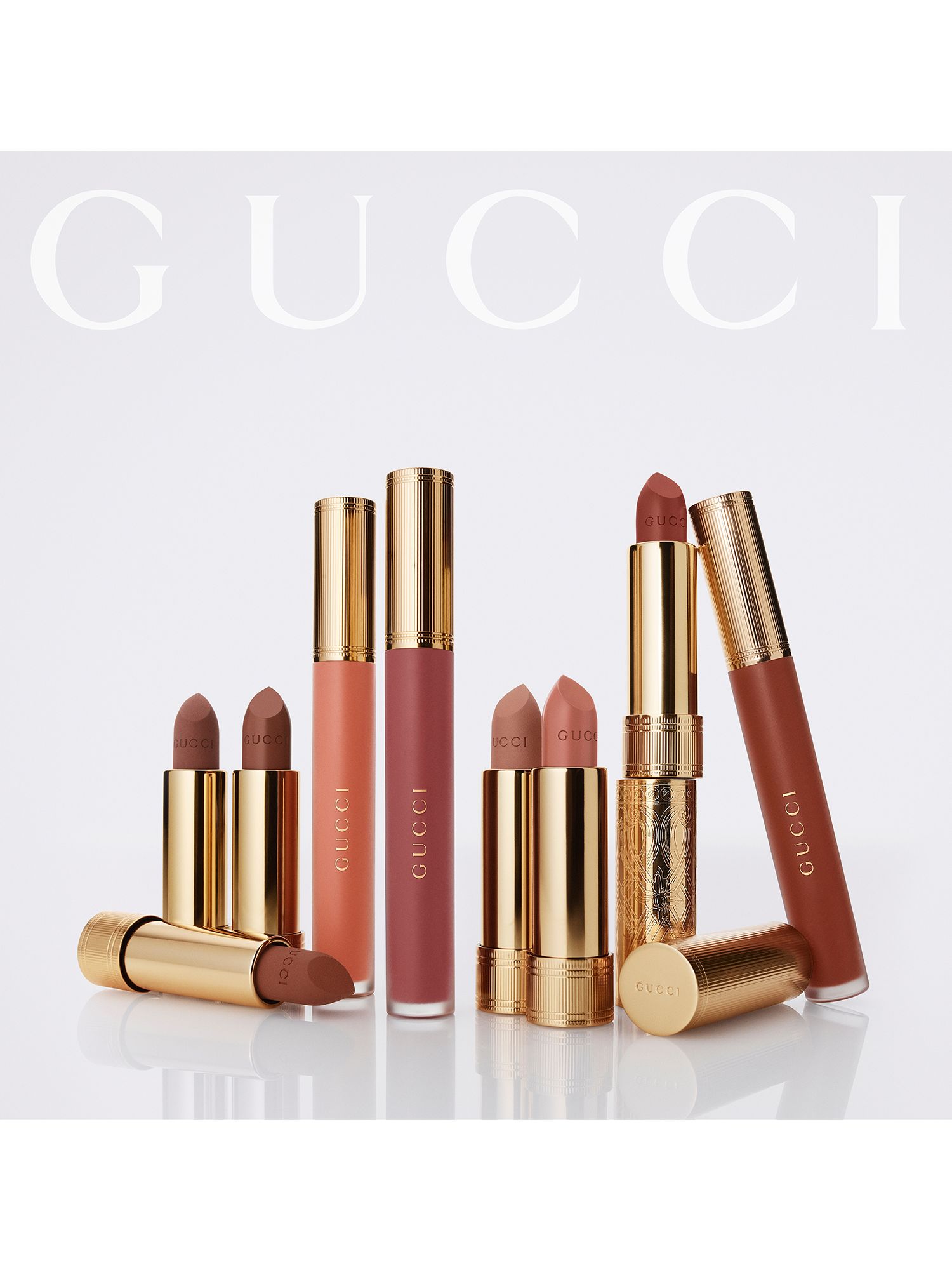 Gucci Rouge À Lèvres Matte Lipstick, 120 Sonia Light Beige 8
