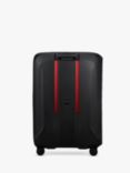 Samsonite Essens 4-Wheel 75cm Recycled Large Suitcase, Charcoal/Red