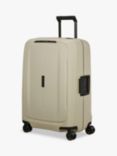 Samsonite Essens 4-Wheel 69cm Medium Recycled Suitcase, Warm Neutral