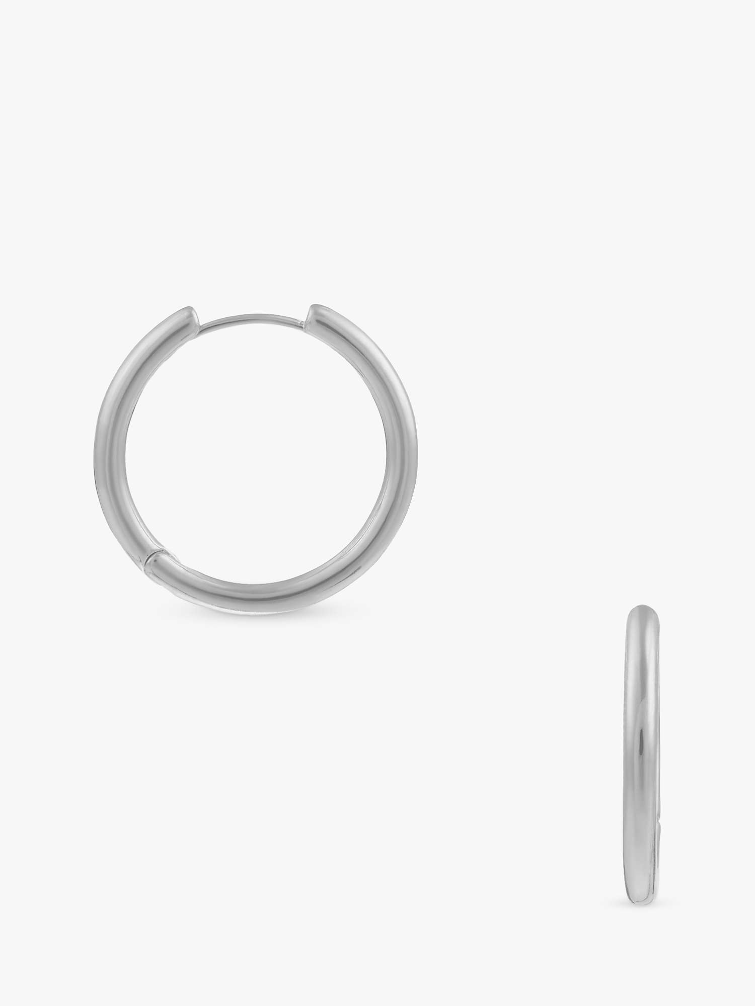 Buy Orelia Everyday Elevated Hoop Earrings Online at johnlewis.com