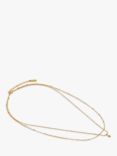 Orelia Luxe Satellite Starburst Layered Necklace, Gold