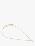 Orelia Luxe Satellite Freshwater Pearl Pendant Necklace, Gold