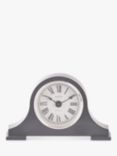 Acctim Harston Napoleon Roman Numeral Mantel Clock, Aston Grey
