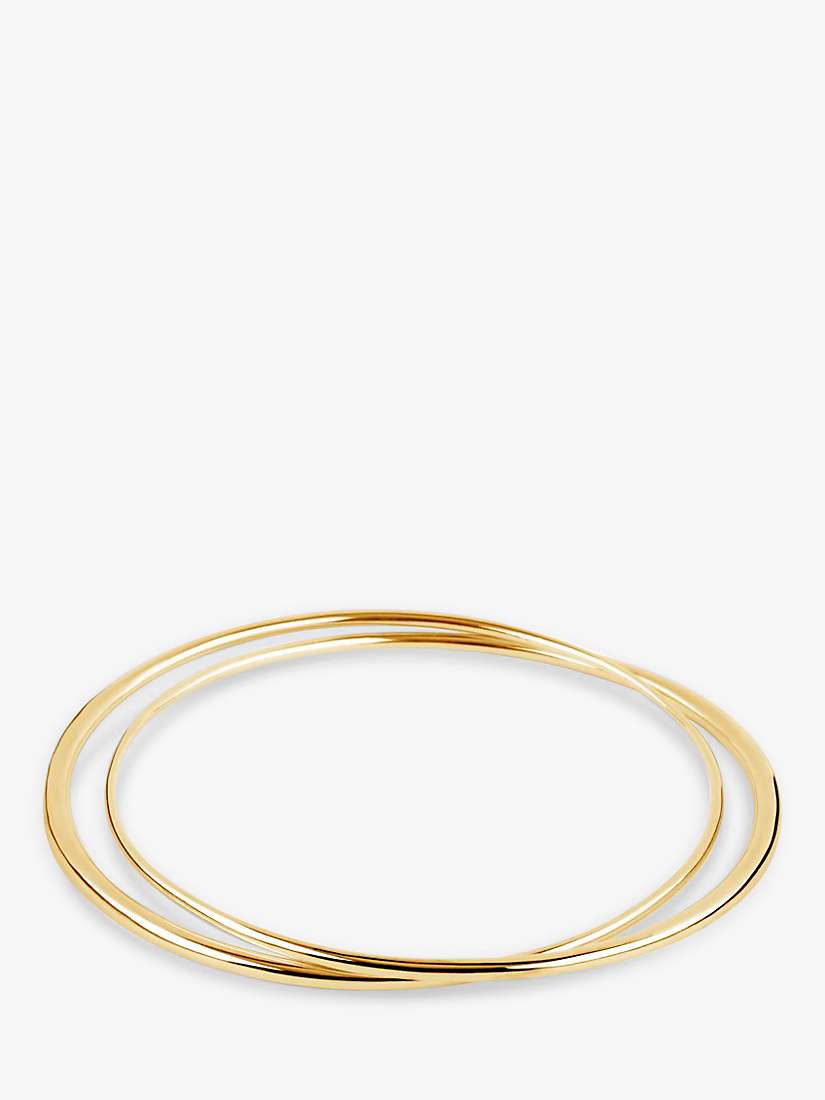 Buy Dinny Hall Signature Interlinked Double Bangle, Gold Online at johnlewis.com