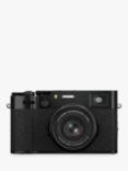 Fujifilm X100VI Digital Compact Camera with 23mm Lens, 6.2K Ultra HD, 40.2MP, Wi-Fi, Bluetooth, Hybrid EVF/OVF, 3" Tiltable Touch Screen, Black