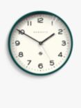 Newgate Clocks Echo Number 3 Analogue Wall Clock, 37cm, Eden Green