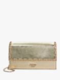 Dune Billionaires Clutch Bag, Gold