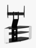AVF Como TV Stand with Mount for TVs up to 65", White