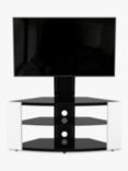 AVF Como TV Stand with Mount for TVs up to 65", White