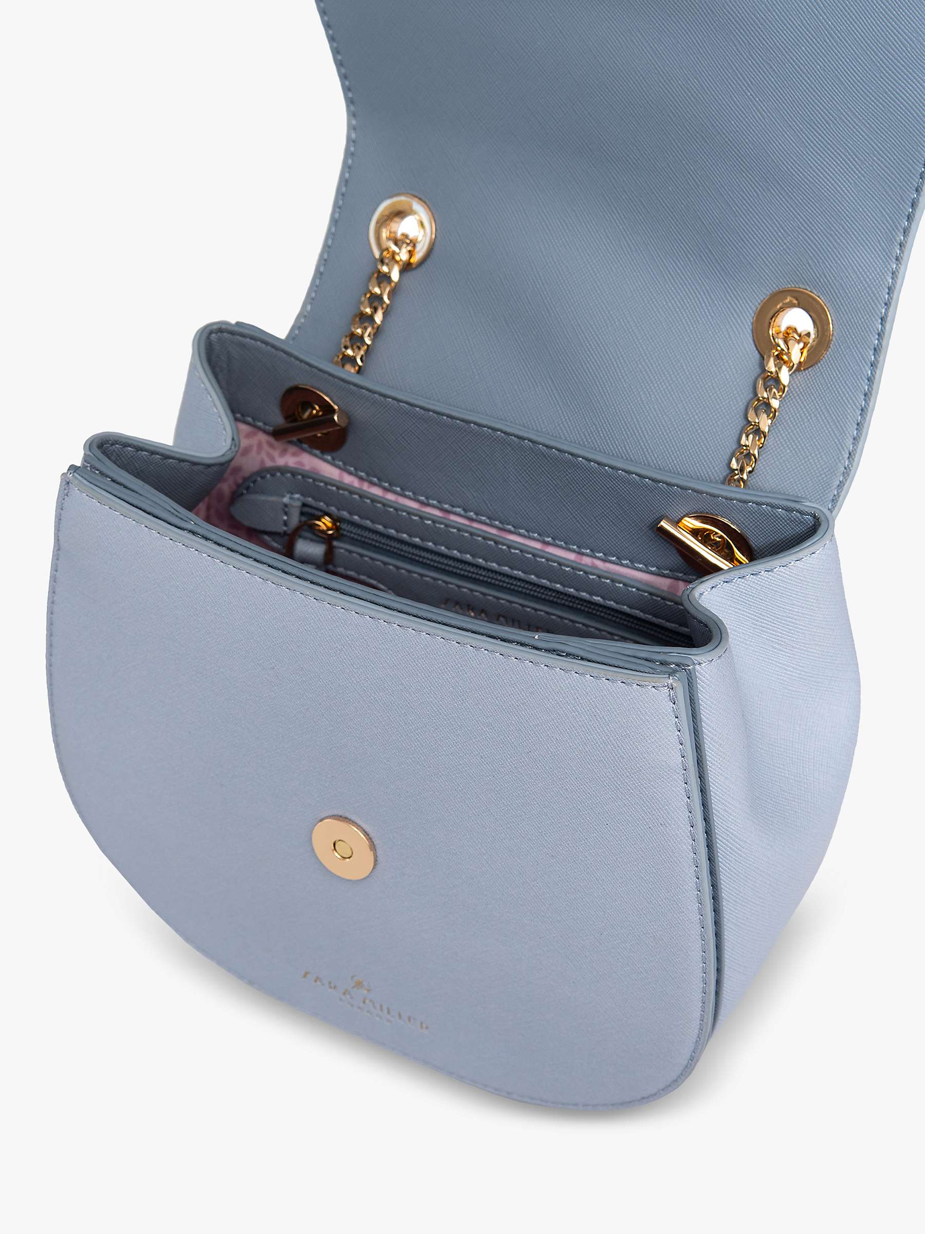 Buy Sara Miller Crane Cross Body Bag, Pale Blue Online at johnlewis.com
