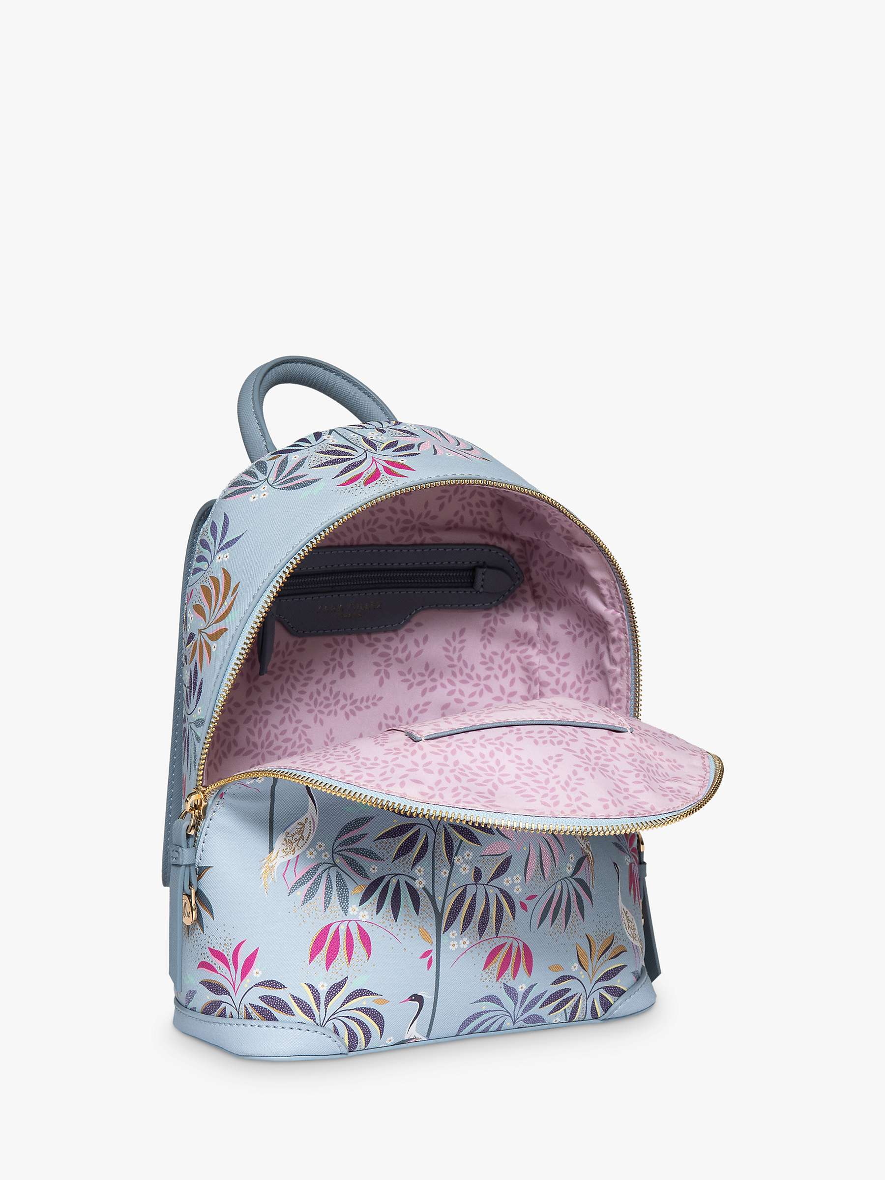 Buy Sara Miller Mini Crane Backpack, Pale Blue Online at johnlewis.com