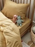 Piglet in Bed Kids' Cotton Infant Fitted Sheet