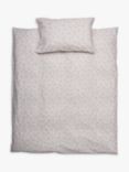 Piglet in Bed Kids' Floral Cotton Duvet Cover & Pillowcase Set, Cream