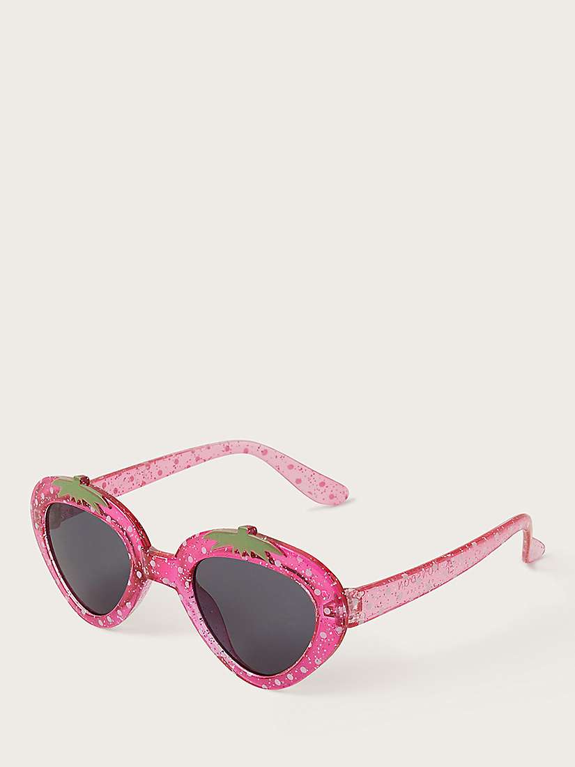 Buy Monsoon Baby Strawberry Shaped Sunglasses, Pink Online at johnlewis.com