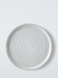 John Lewis Granite Speckle Glaze Side Plate, 21.5cm, Grey