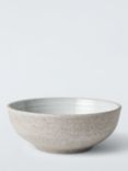 John Lewis Granite Speckle Glaze Cereal Bowl, 16cm, Grey