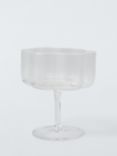 John Lewis Flower Coupe Cocktail Glass, 260ml, Clear