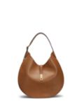 Polo Ralph Lauren ID Leather Shoulder Bag, Tan