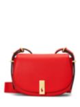 Polo Ralph Lauren ID Leather Cross Body Bag, Ruby Red