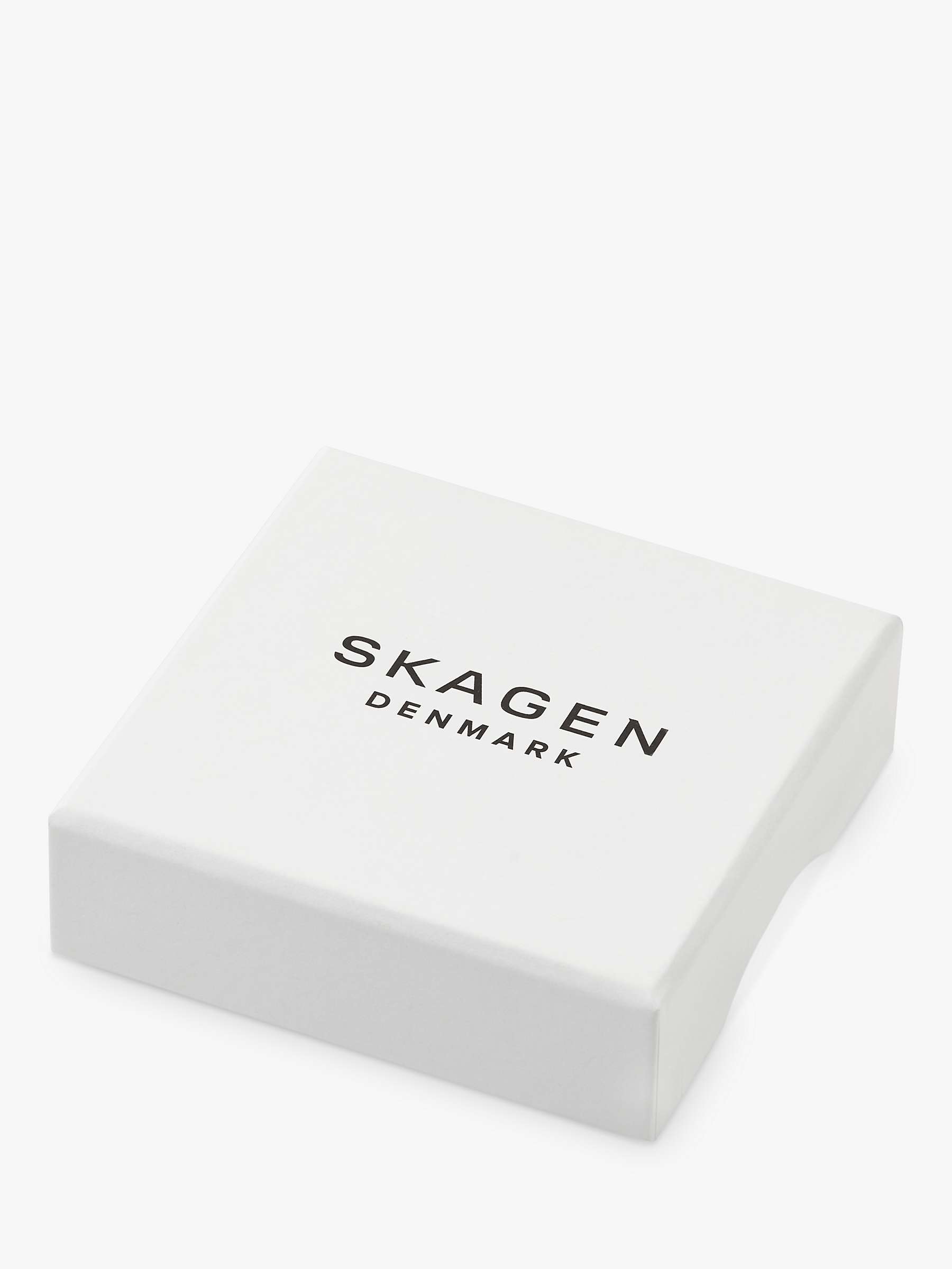 Buy Skagen Glass Heart Pendant Necklace Online at johnlewis.com