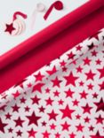 John Lewis Red Star Gift Wrap Kit