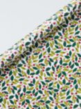 John Lewis Sugar & Spice Holly and Mistletoe Wrapping Paper, L4m