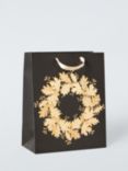 John Lewis Wisdom & Wonder Wreath Gift Bag, Medium