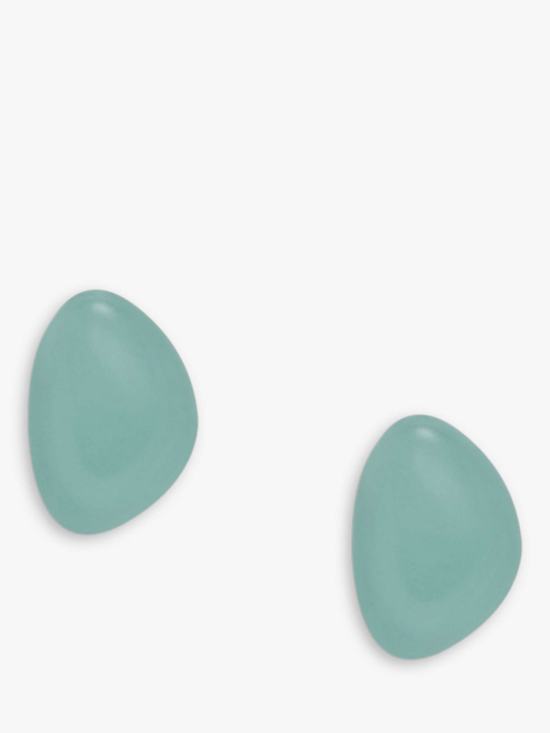 Buy Skagen Glass Stud Earrings, Gold Online at johnlewis.com