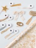 John Lewis Star Gift Tag, Pack of 10, Gold