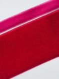 John Lewis Sugar & Spice Velvet Gift Ribbon, 2x 5m, Red