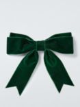 John Lewis Foundation Velvet Gift Bow, Green