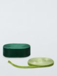 John Lewis Foundation Velvet Gift Ribbon, 2x 5m, Green